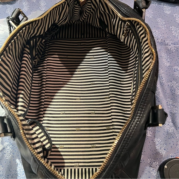 LAMB Imperia bag, black with gold accents - Picture 8 of 10